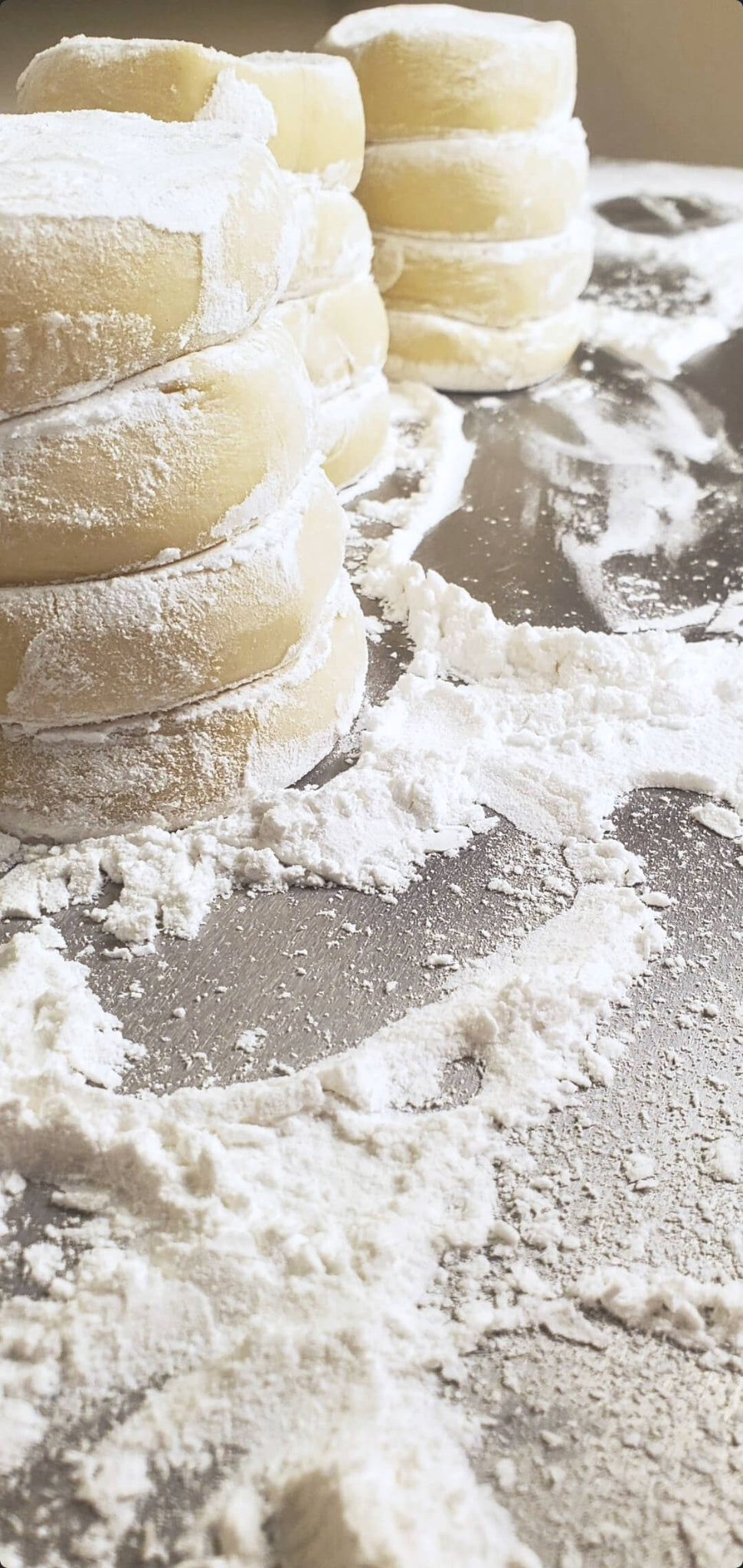 Stacked Baklava Filo Dough Closeup
