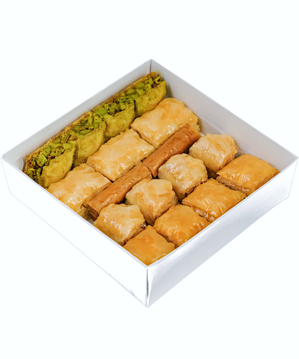 Assorted Baklava - Pistachio, Cashew, & Walnut
